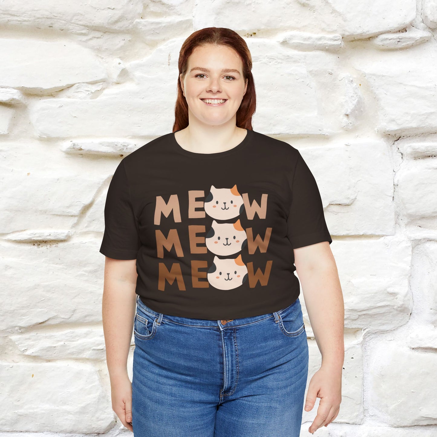 "Hello Autumn" Cat T-Shirt for Men & Women | 100% Cotton | Seasonal Feline Fashion