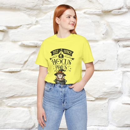 "Just A Bunch Of Hocus Pocus" Cat  T-shirt |Nunu&Miao Studio