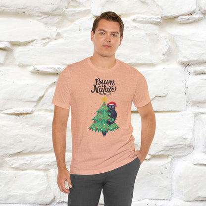 Buon Natale Cat T-Shirt | Italian Christmas Cat Shirt for Men & Women | 100% Cotton*