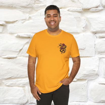 "The Rose and The Snake " Halloween T-shirt |Nunu&Miao Studio