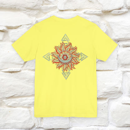 "The Third Eye'' Cat T-Shirt Front and Back Design | Nunu&Miao Studio