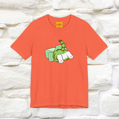 "Think outside the box? No thanks." Cat T-Shirt | Nunu&Miao Studio