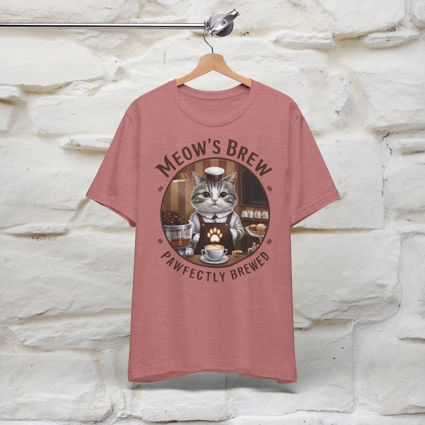 ''Chef Meoward Gourmet Purrfection'' Cat T-shirt for Women 100% Cotton* - Nunu&Miao Studio