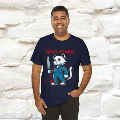 ''Michael Meowers'' Cat T-Shirt |  | Nunu&Miao Studio