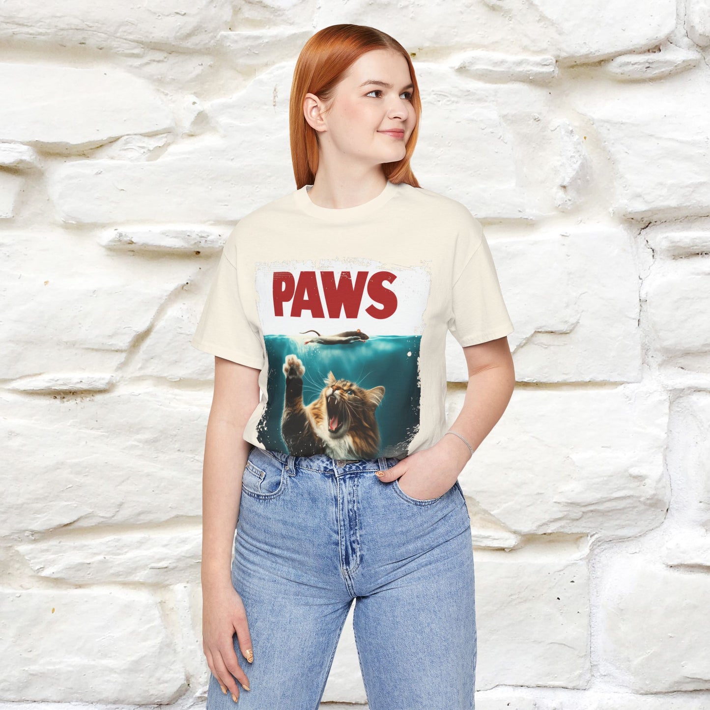 ''Paws'' Cat T-Shirt |  | Nunu&Miao Studio