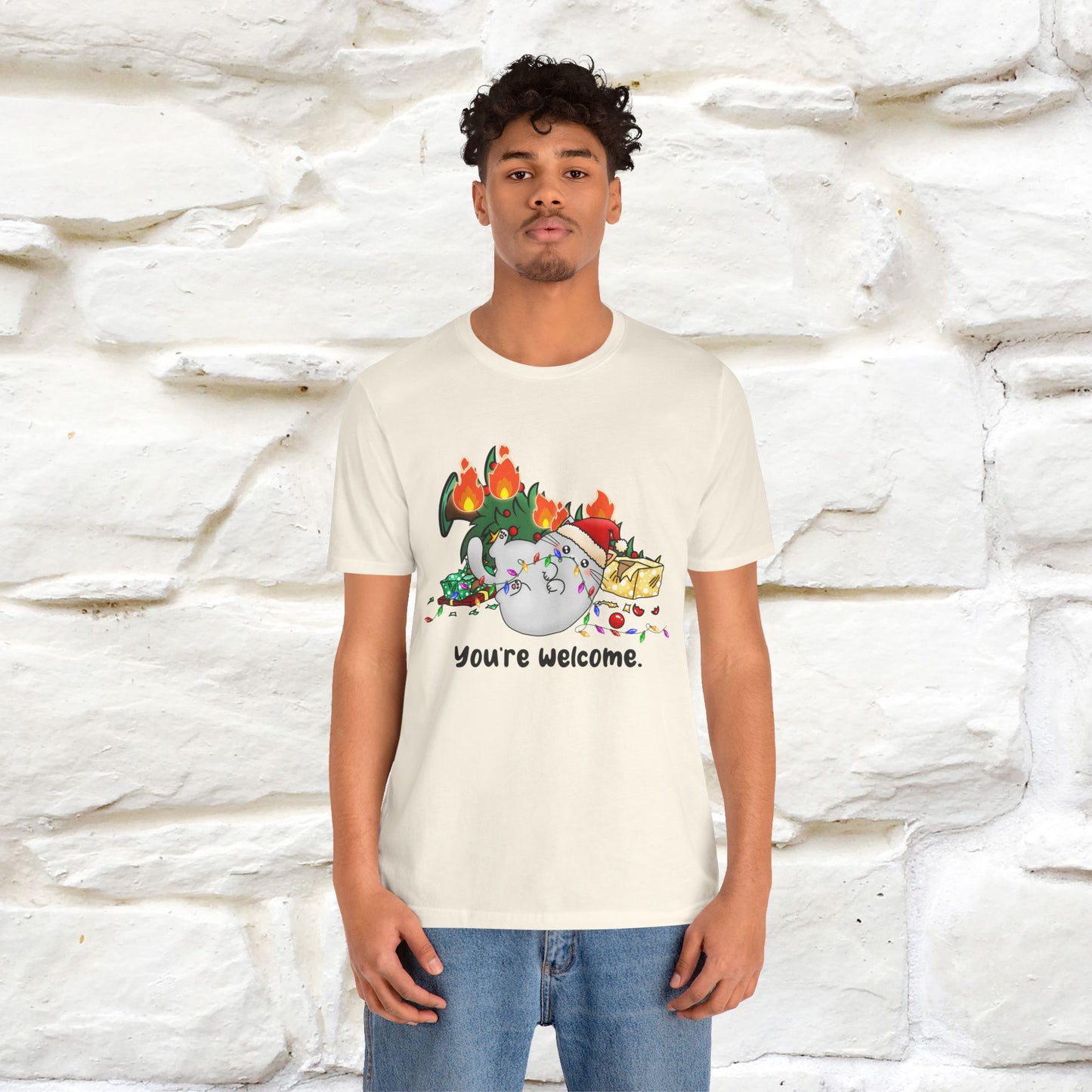 You're Welcome | Sarcastic Cat Christmas Shirt  |Nunu&Miao Studio - Nunu&Miao Studio