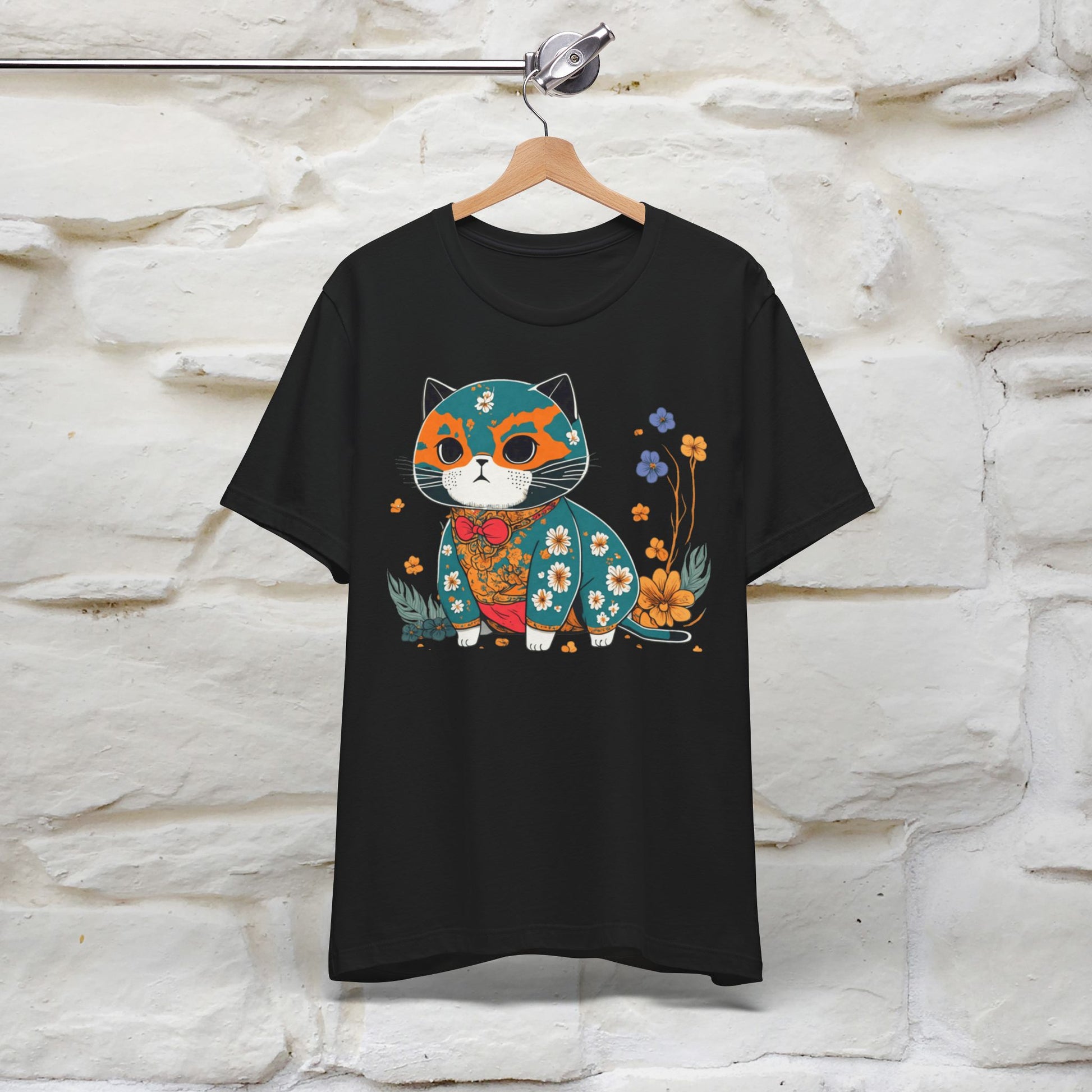 Zen Garden Cat: Japanese-Inspired T-Shirt for Men & Women | 100% Cotton* - Nunu&Miao Studio