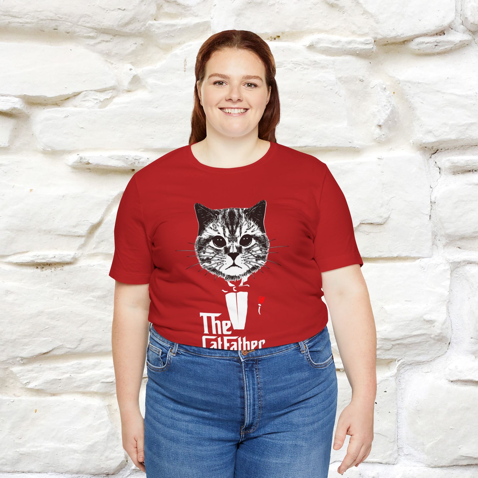 ''The Cat Father T-Shirt''| Iconic Cat Lover Tee | Nunu&Miao Studio - Nunu&Miao Studio