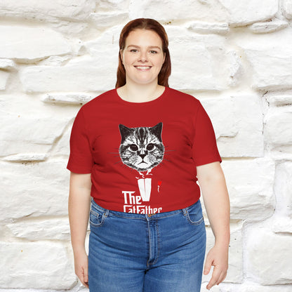 ''The Cat Father T-Shirt''| Iconic Cat Lover Tee | Nunu&Miao Studio - Nunu&Miao Studio