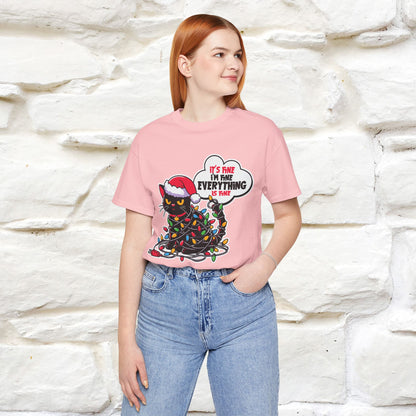 “Everything Is Fine..” | Cat T-Shirt | Nunu&Miao Studio