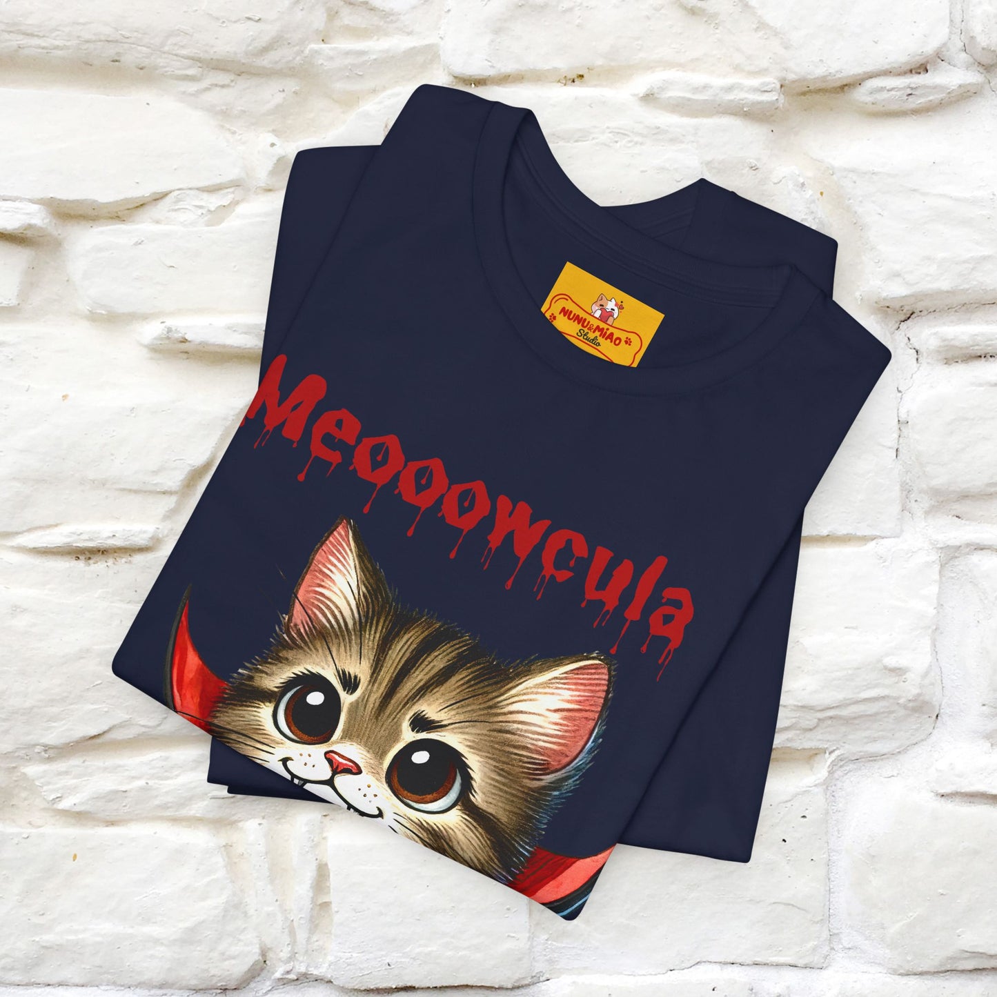 "Meooowcula" Cat T-shirt |Nunu&Miao Studio