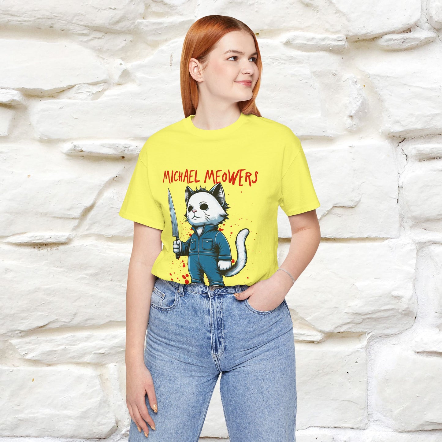 ''Michael Meowers'' Cat T-Shirt |  | Nunu&Miao Studio