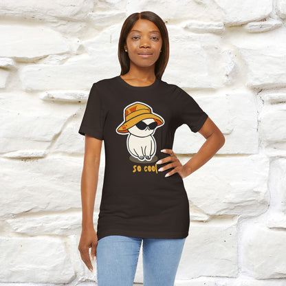 "So Cool" Cat T-Shirt for Men and Women | 100% Cotton* | Trendy Cat Apparel for Cat Lovers