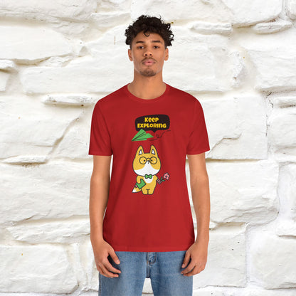 Keep Exploring T-Shirt for Men | 100% Cotton* Adventure Tee