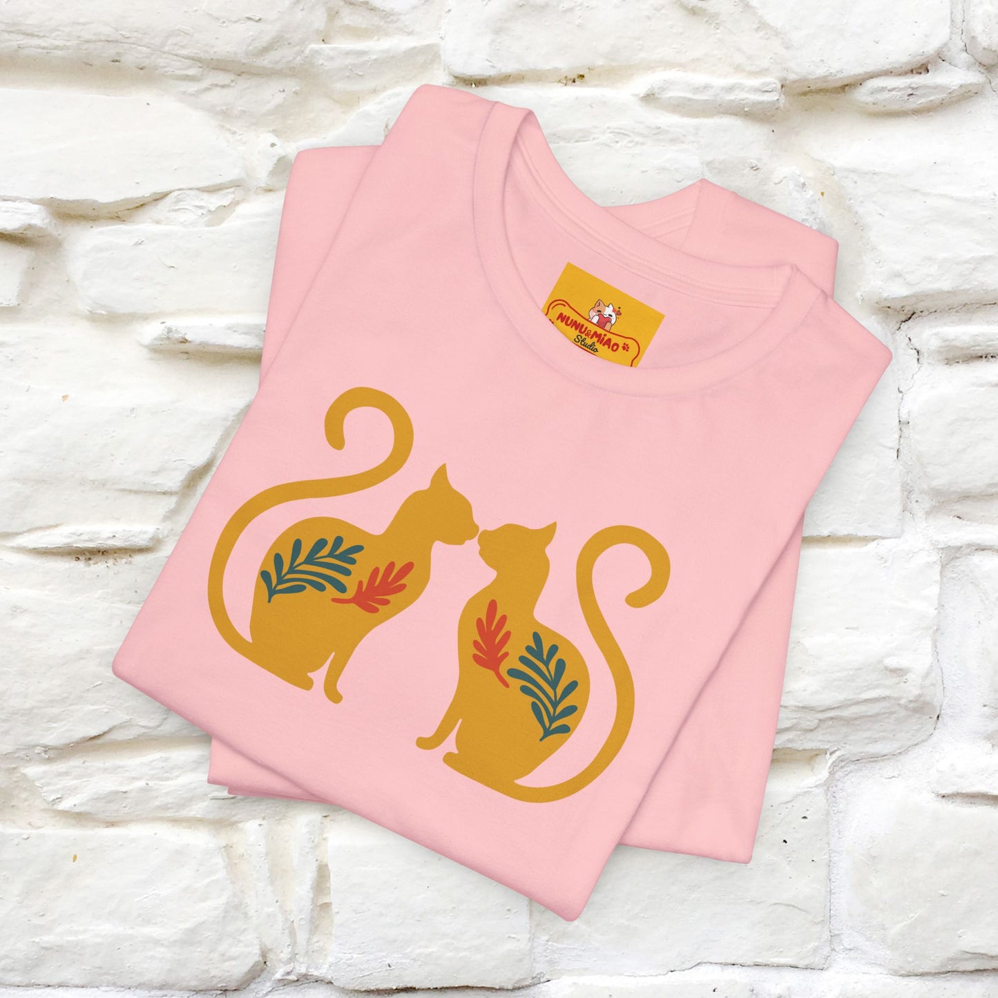 ''Power'' | Cat T-Shirt Front and Back Design | Nunu&Miao Studio