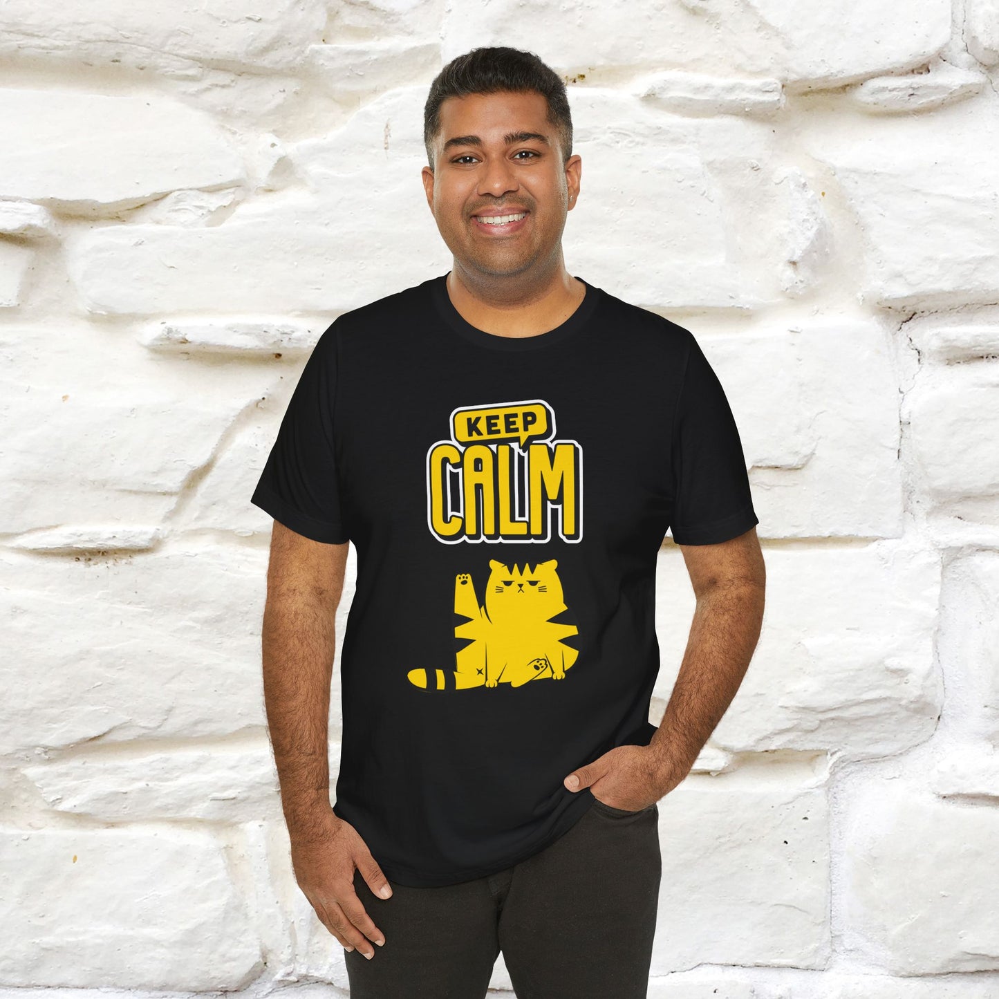 "Keep..."  | Cat T-Shirt  | Nunu&Miao Studio