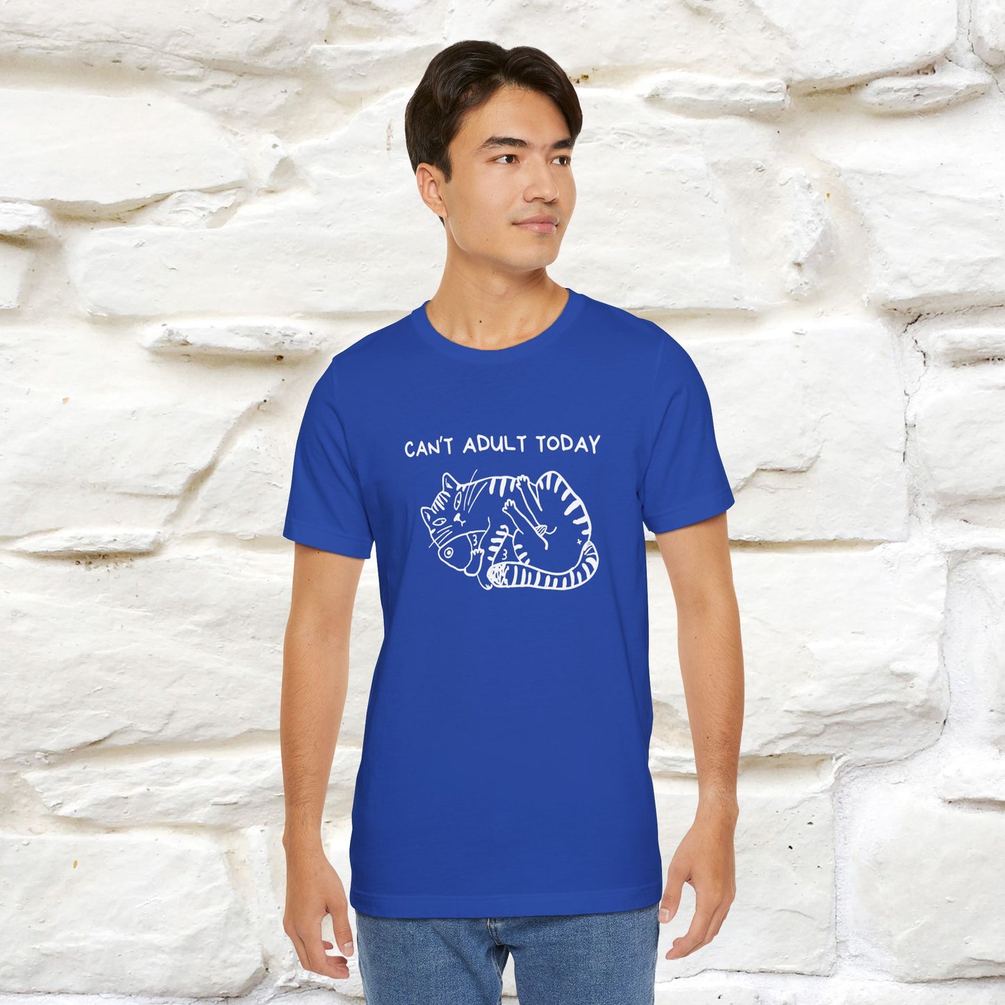 "Can't Adult Today" |Cat T-Shirt | Nunu&Miao Studio