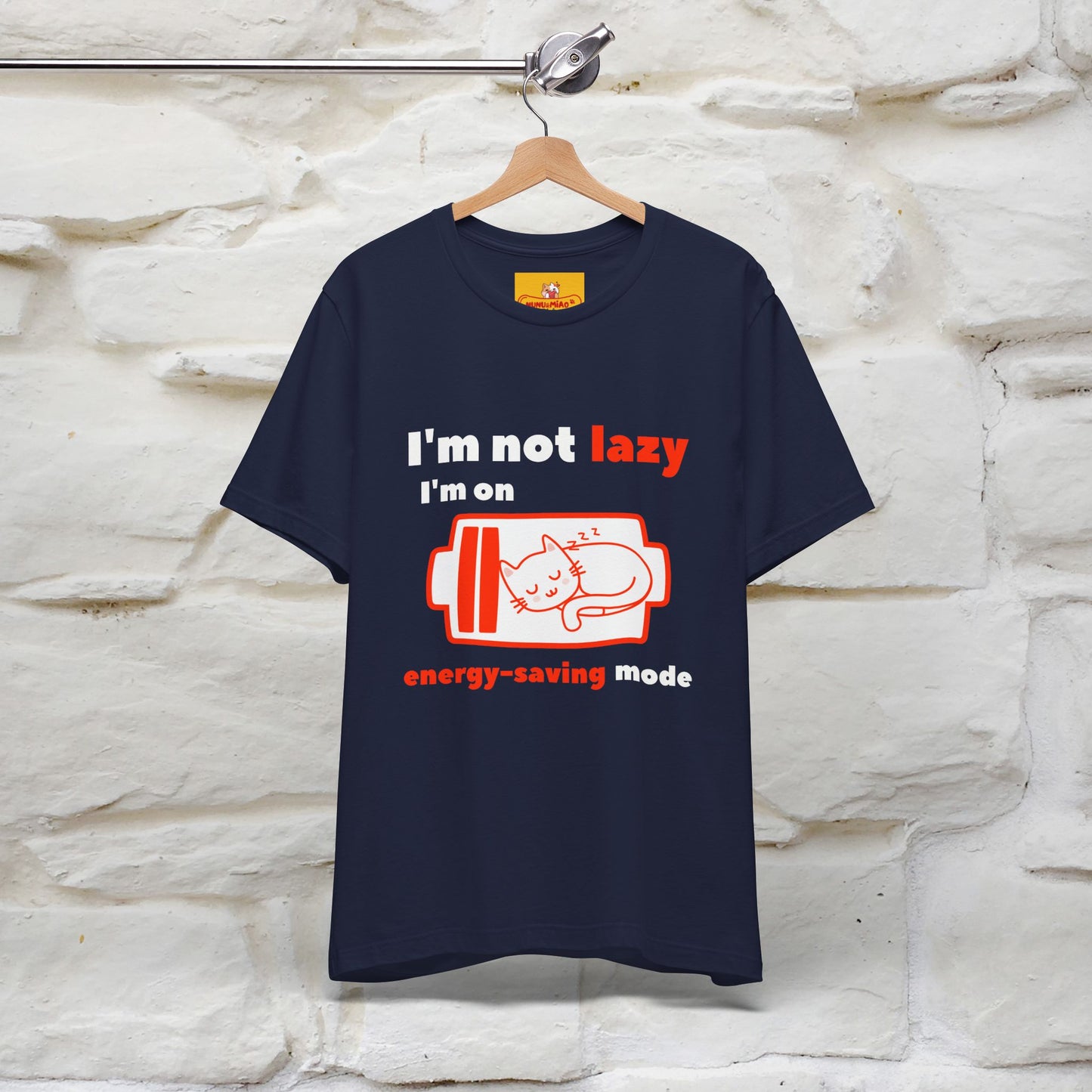 ''I am Not Lazy...'' Cat T-Shirt | Nunu&Miao Studio