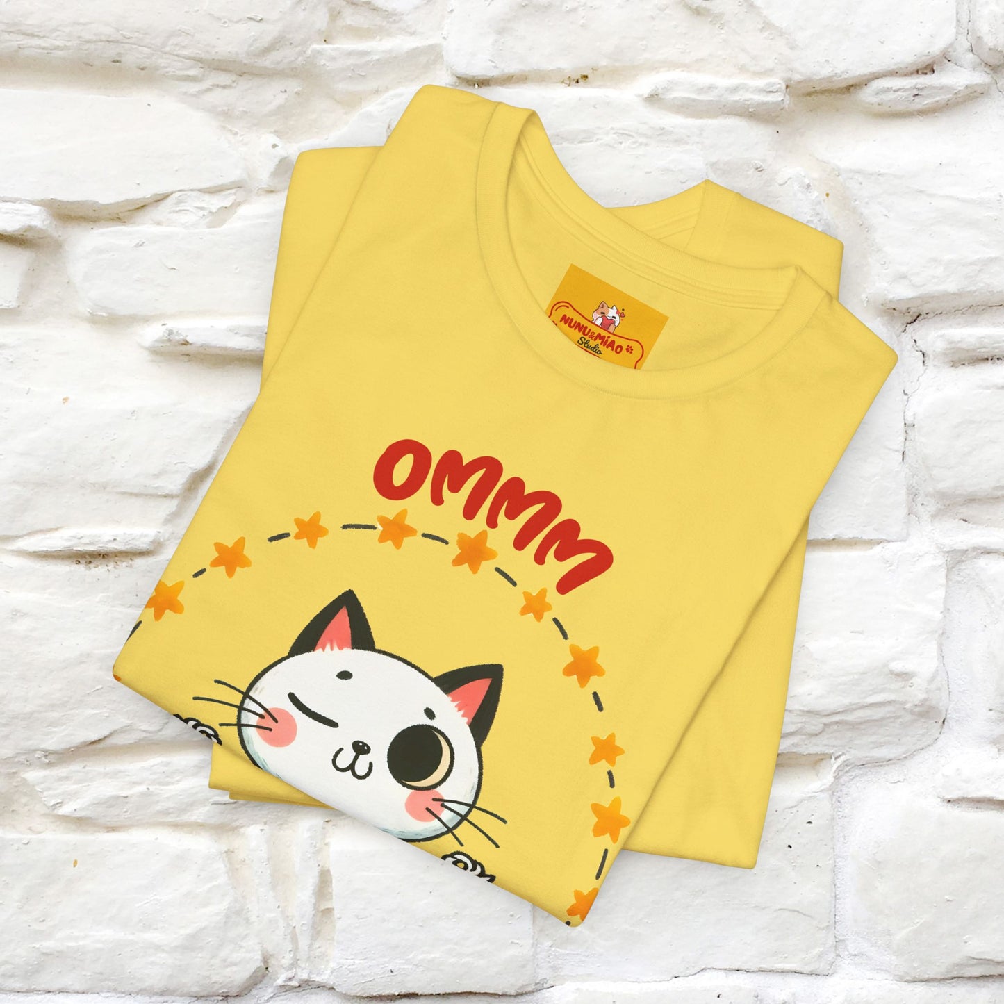 ''Ommm, Keep Calm'' Cat T-Shirt | Nunu&Miao Studio