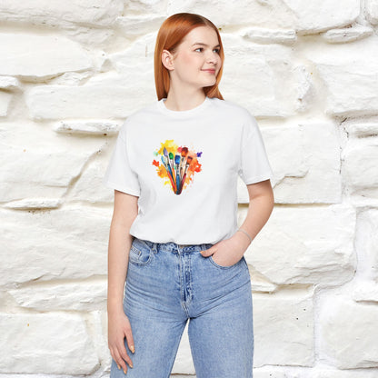 "Il Pittore'' Cat T-Shirt Front and Back Design | Nunu&Miao Studio