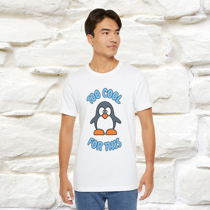 ''Too Cool For This" |Cat T-Shirt | Nunu&Miao Studio