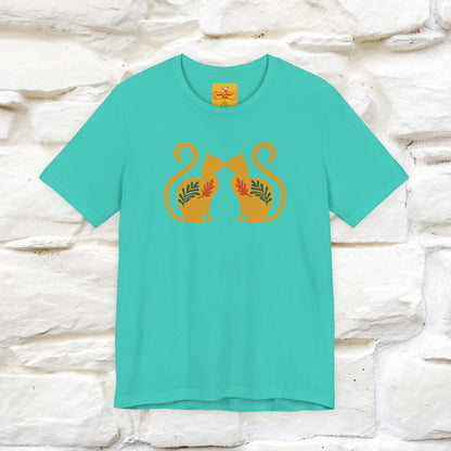 ''Power'' | Cat T-Shirt Front and Back Design | Nunu&Miao Studio