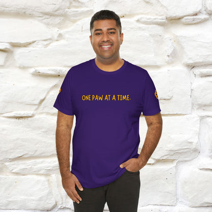 "Life Is A Journey'' Cat T-Shirt | Front & Back Design | Nunu&Miao Studio