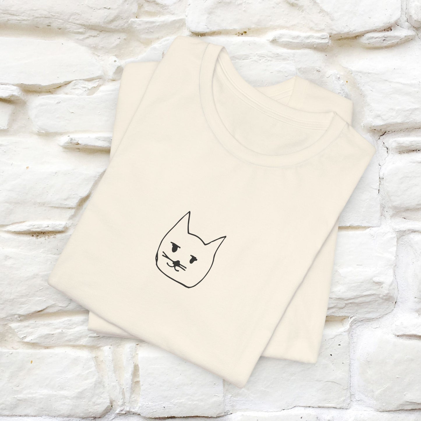 "Caos" Cat T-Shirt for Men & Women | Front & Back Design | 100% Cotton* 🐾