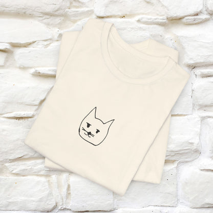 "Caos" Cat T-Shirt for Men & Women | Front & Back Design | 100% Cotton* 🐾