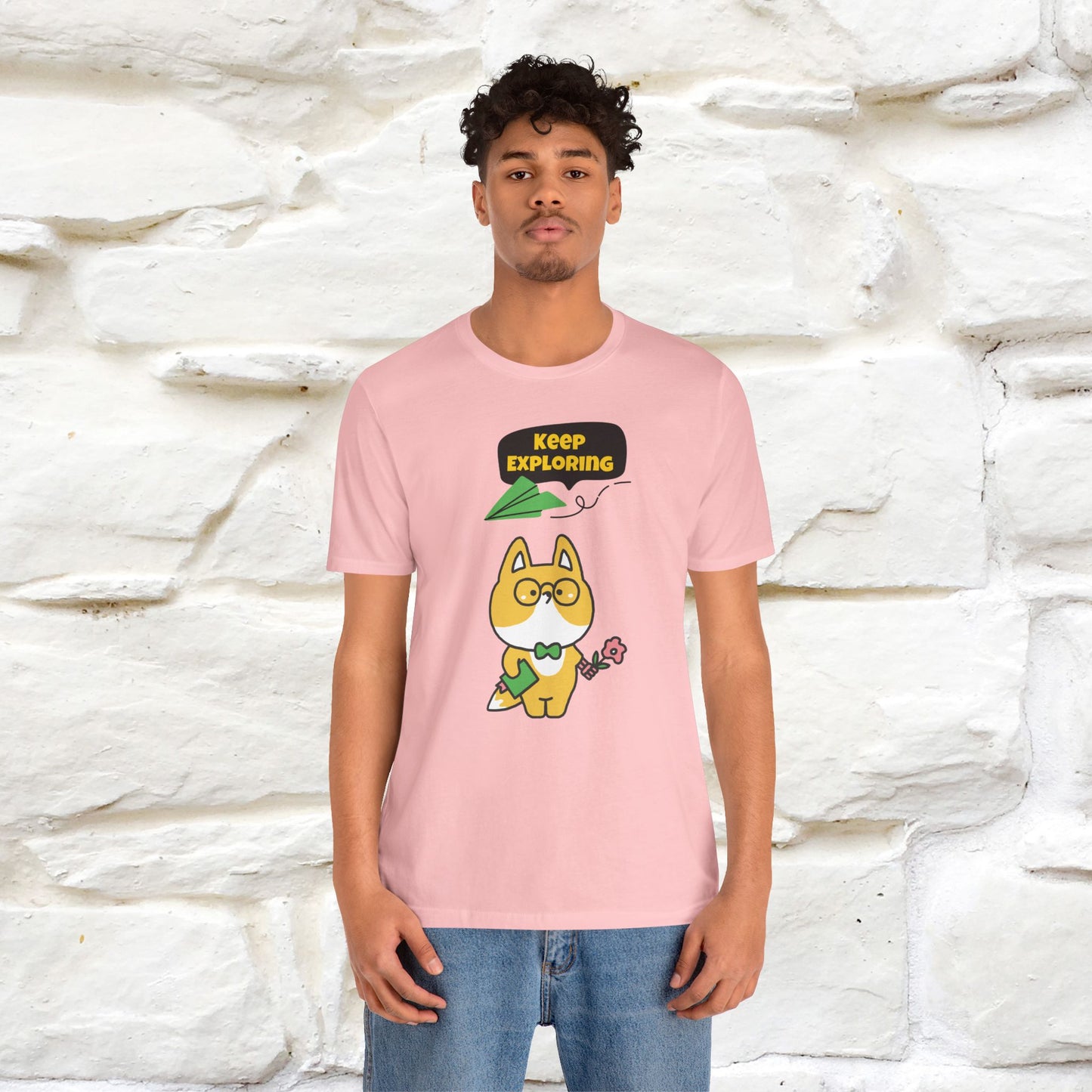 Keep Exploring T-Shirt for Men | 100% Cotton* Adventure Tee