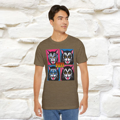 Hiss T-Shirt | Playful Cat Lover Tee for Men & Women | 100% Cotton*