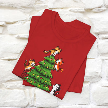 Merry Catmas | Cattitude Christmas Shirt for Men & Women | 100% Cotton*