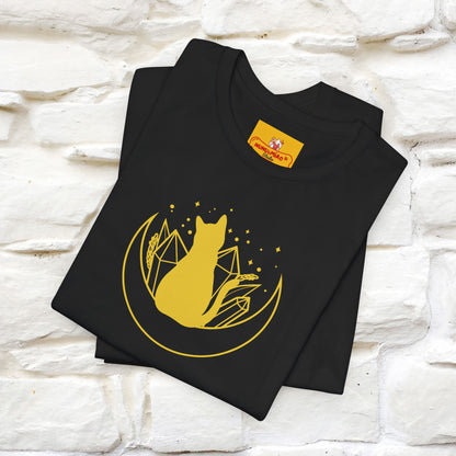 ''The Cristal'' Cat T-Shirt Front and Back Design | Nunu&Miao Studio