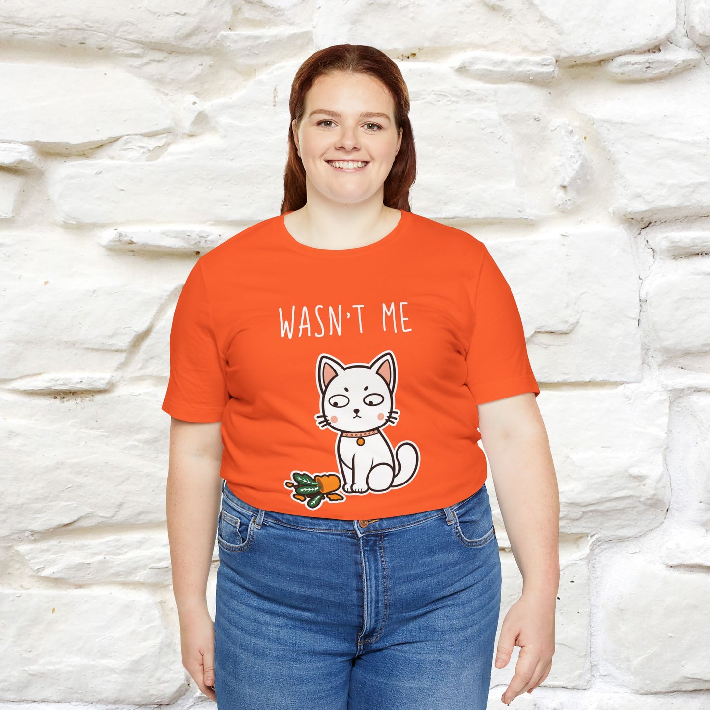 "Wasn't Me" Cat T-shirt for Men & Women | 100% Cotton* 🐾