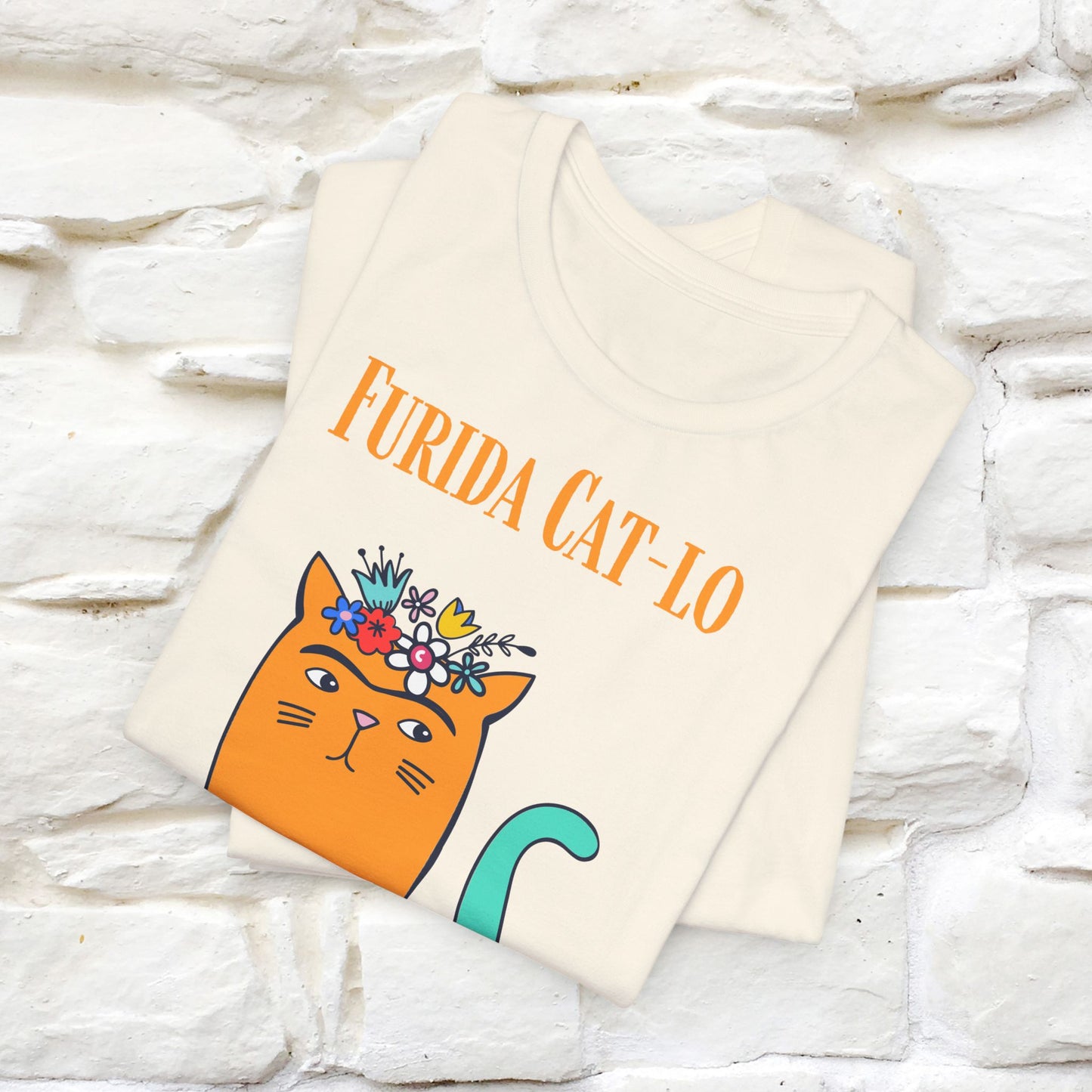 "Furida Cat-Lo'' Cat T-Shirt for Men & Women | 100% Cotton*🐾