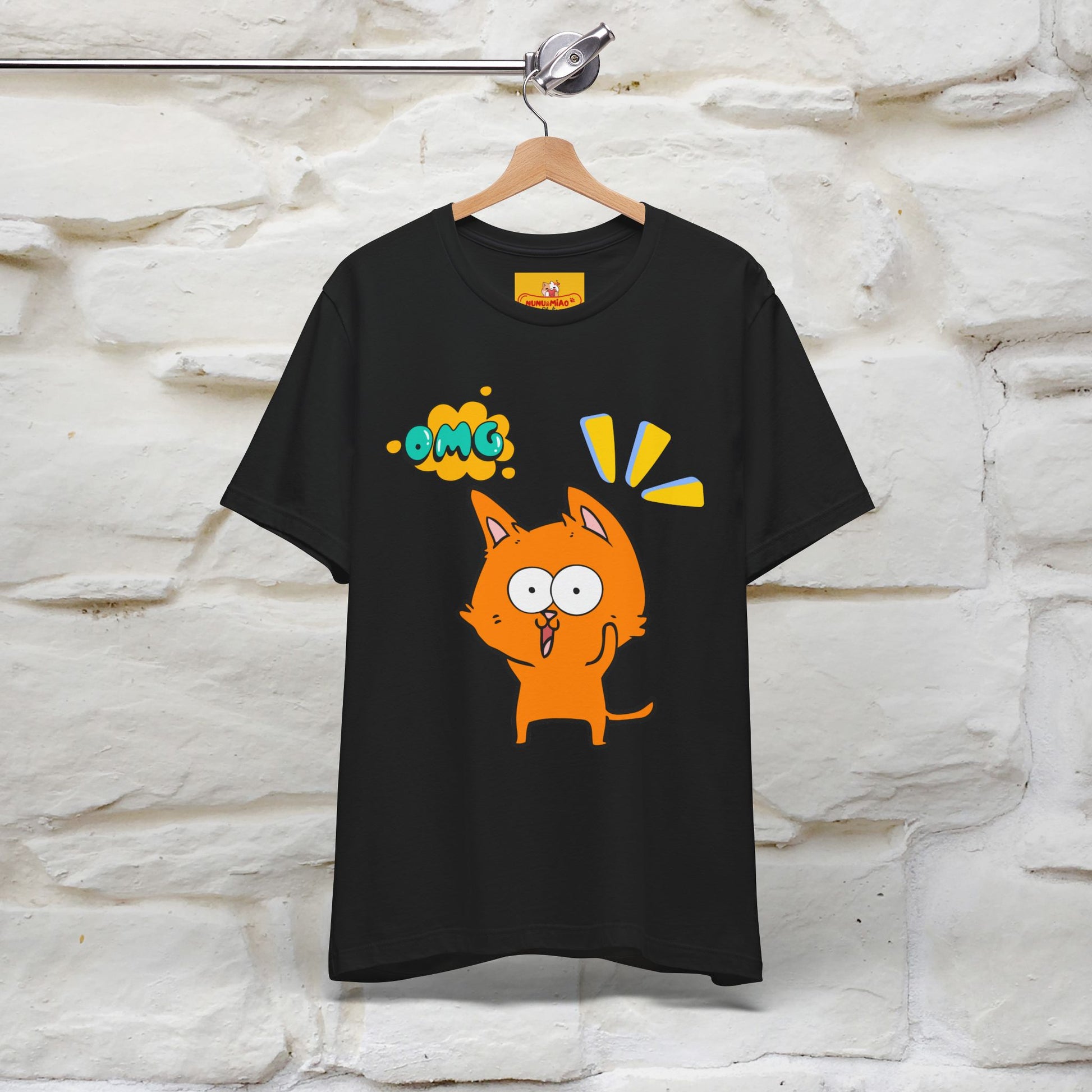 ''Oh My God'' Cat T-Shirt | Nunu&Miao Studio - Nunu&Miao Studio