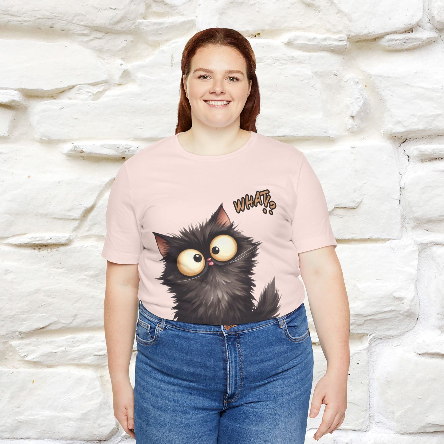 ''What ?'' | Cat T-Shirt  | Nunu&Miao Studio