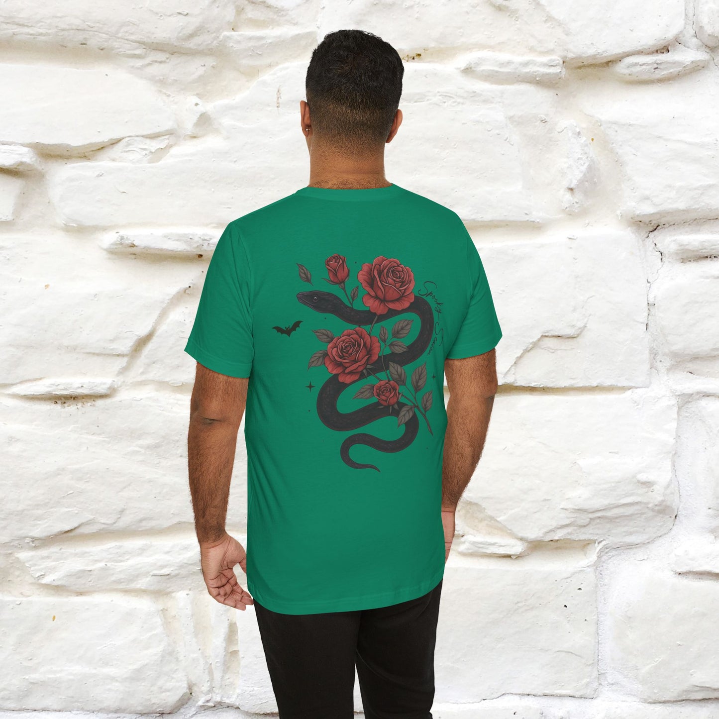 "The Rose and The Snake " Halloween T-shirt |Nunu&Miao Studio