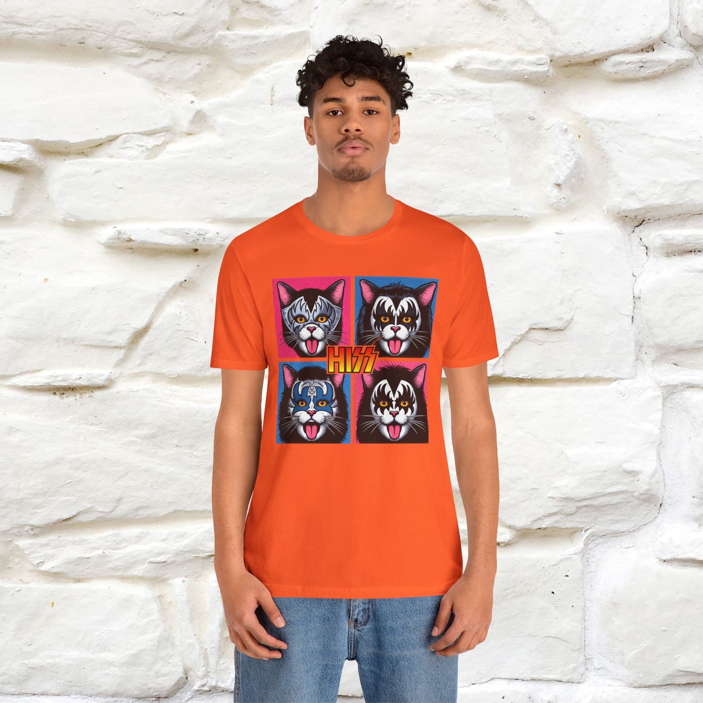 Hiss T-Shirt | Playful Cat Lover Tee for Men & Women | 100% Cotton*