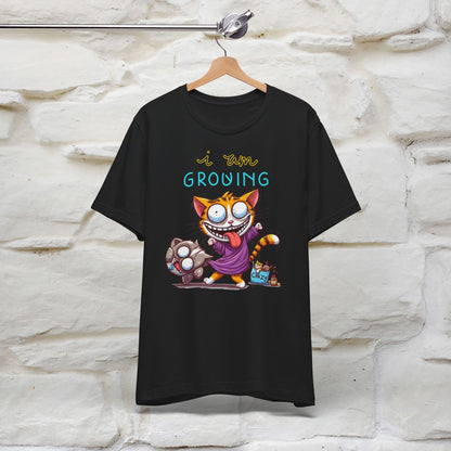 '' I Am Growing'' T-shirt for Man 100% Cotton* - Nunu&Miao Studio