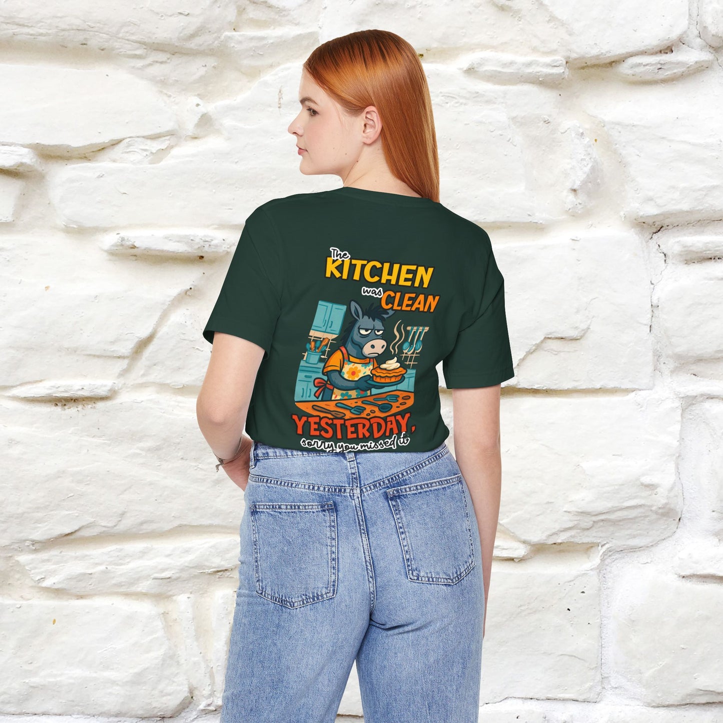 "The Kitchen Was Clean... " |Funny T-Shirt | Nunu&Miao Studio