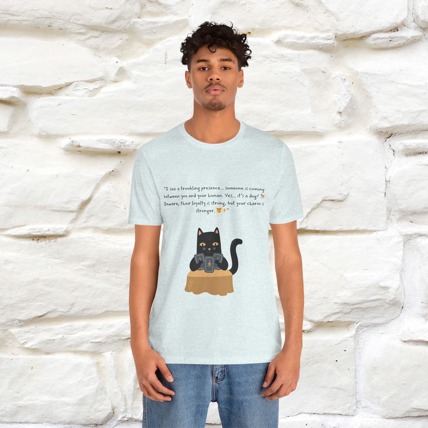 "The Cat's Tarot: Secrets Revealed" Cat T-Shirt for Men & Women | 100% Cotton*