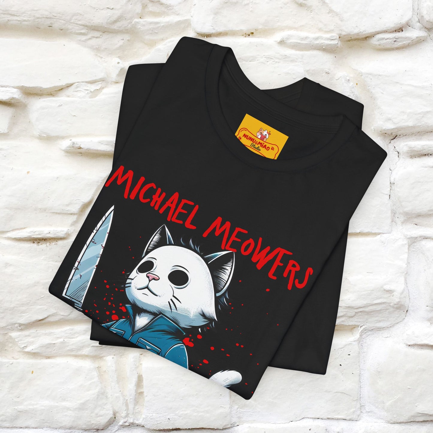 ''Michael Meowers'' Cat T-Shirt |  | Nunu&Miao Studio