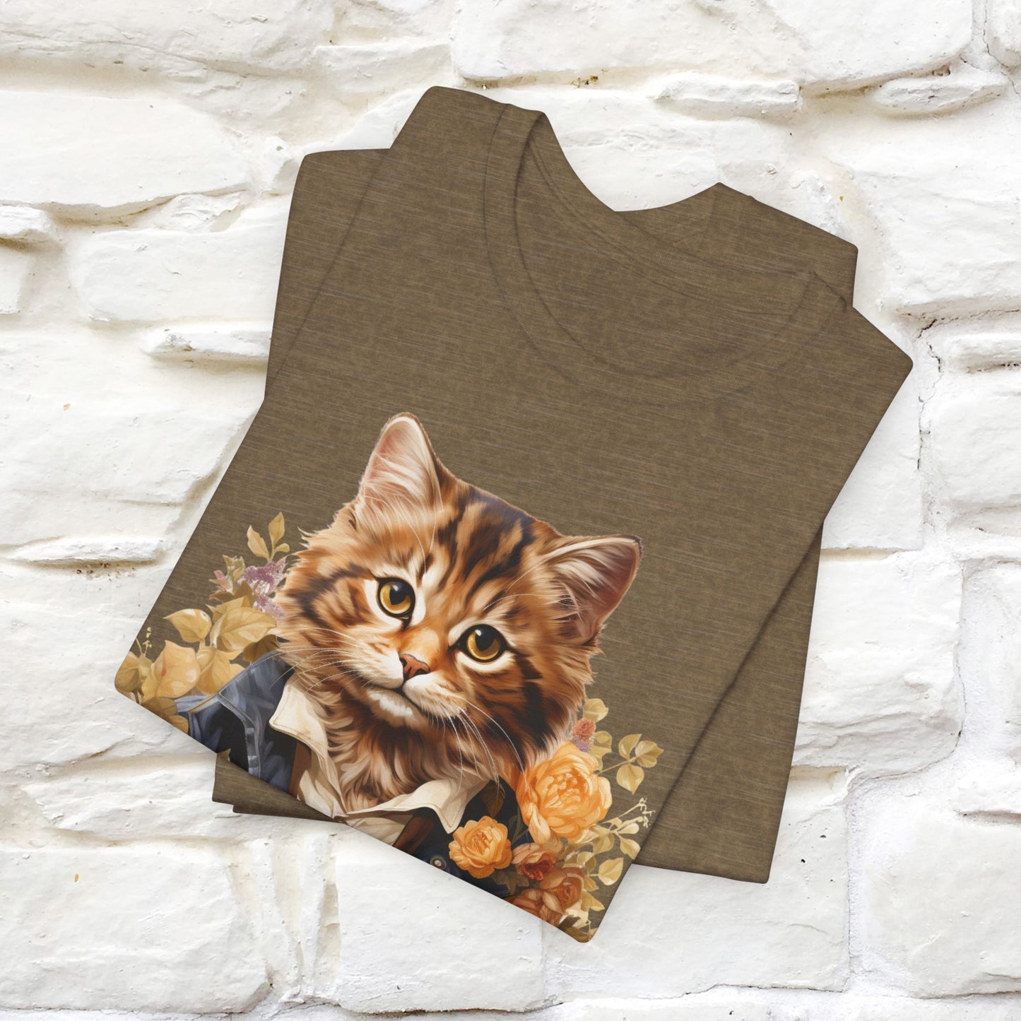 "Garden Guardian" Cat T-Shirt for Men & Women | 100% Cotton* 🌱🐾