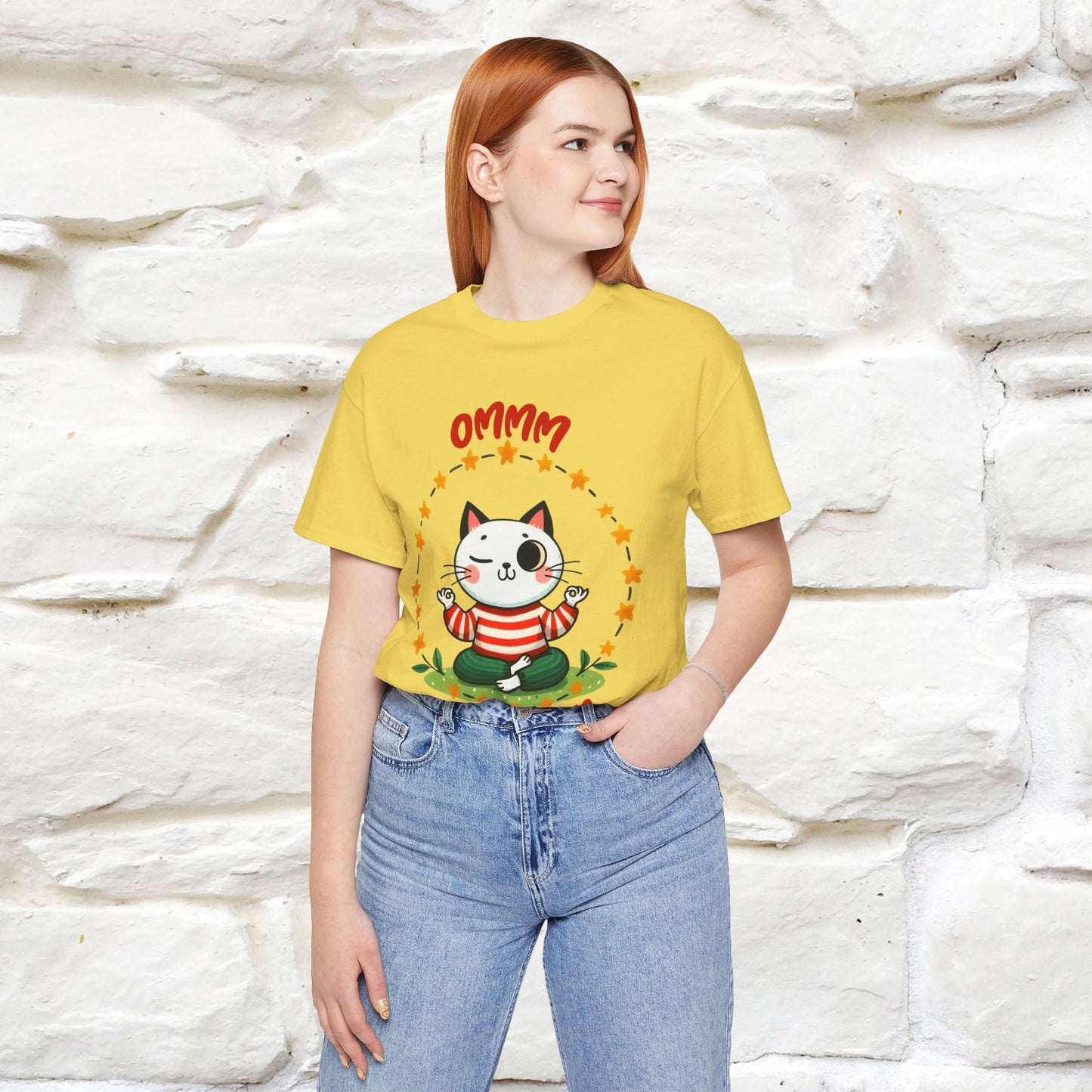 ''Ommm, Keep Calm'' Cat T-Shirt | Nunu&Miao Studio