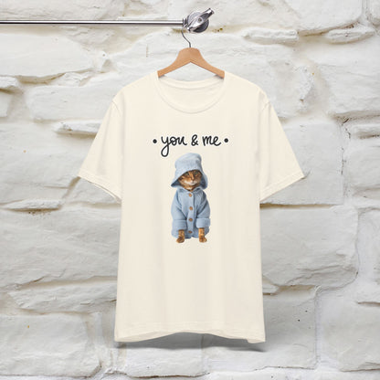 ''You And Me'  Cat T-shirt for Men and Women  100% Cotton*