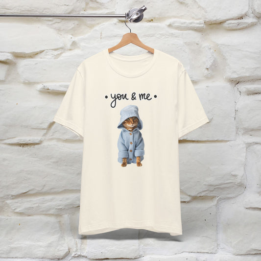 ''You And Me'  Cat T-shirt for Men and Women  100% Cotton*