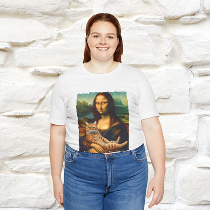 Mona Lisa’s Cat T-Shirt | Classic Art-Inspired Cat Tee for Men & Women | 100% Cotton*