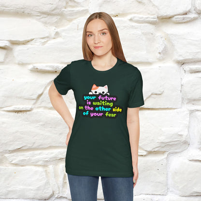 "Your Future Is Waiting ..." T-shirt for Men & Women | 100% Cotton*