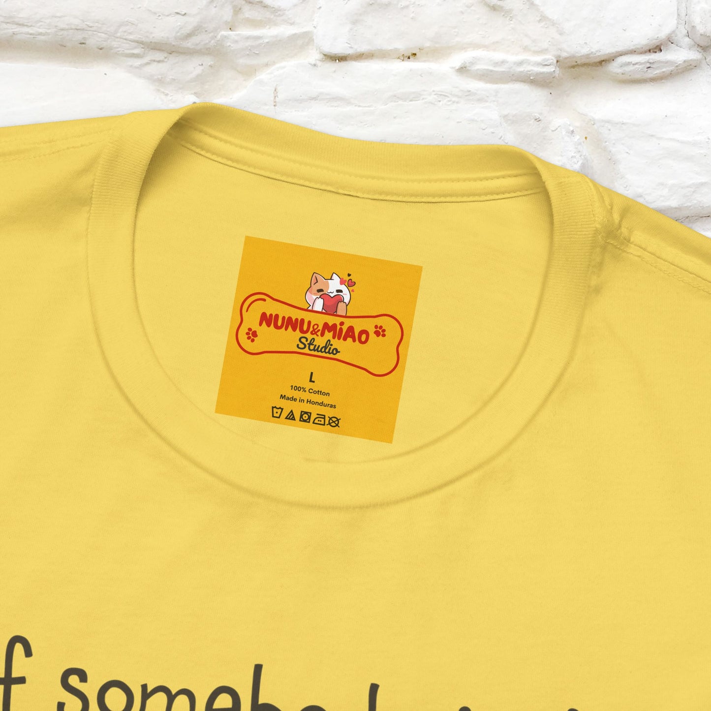 ''If Somebody Isn't Socila Distancing ...'' | Cat T-Shirt  | Nunu&Miao Studio